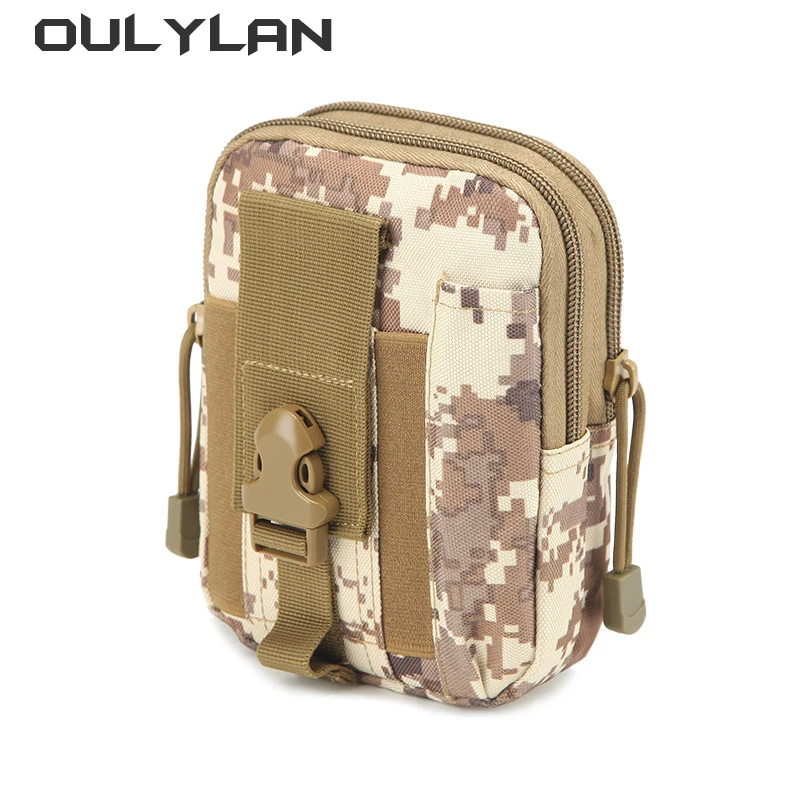 Военная тактическая сумка EDC на поясном ремне, набор аварийных инструментов для охоты на открытом воздухе, камуфляжная сумка для выживания в кемпинге, подвесная сумка для выживания