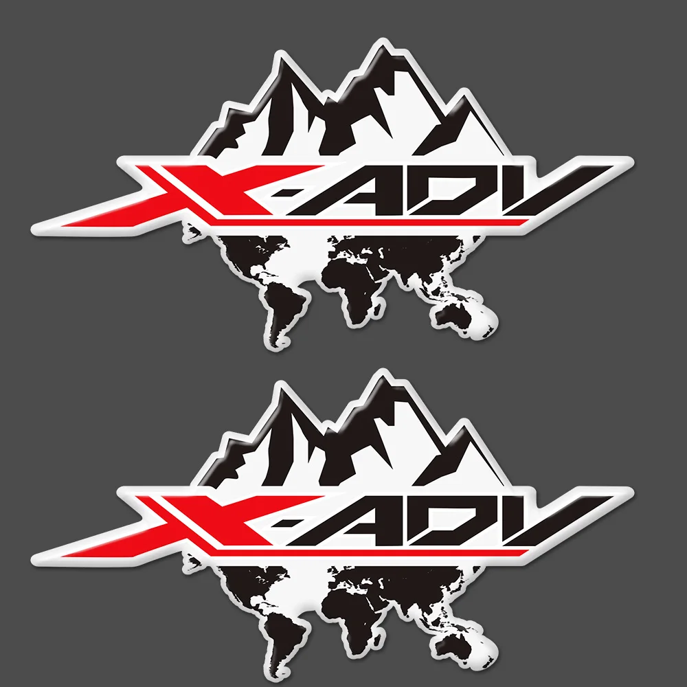 Наклейка на Мотоцикл Для HONDA XADV 750 X-adv X-ADV 750 3D Логотип Наклейки На Боковую Панель Накладка На Бак Топливный Протектор Эмблема Обтекателя