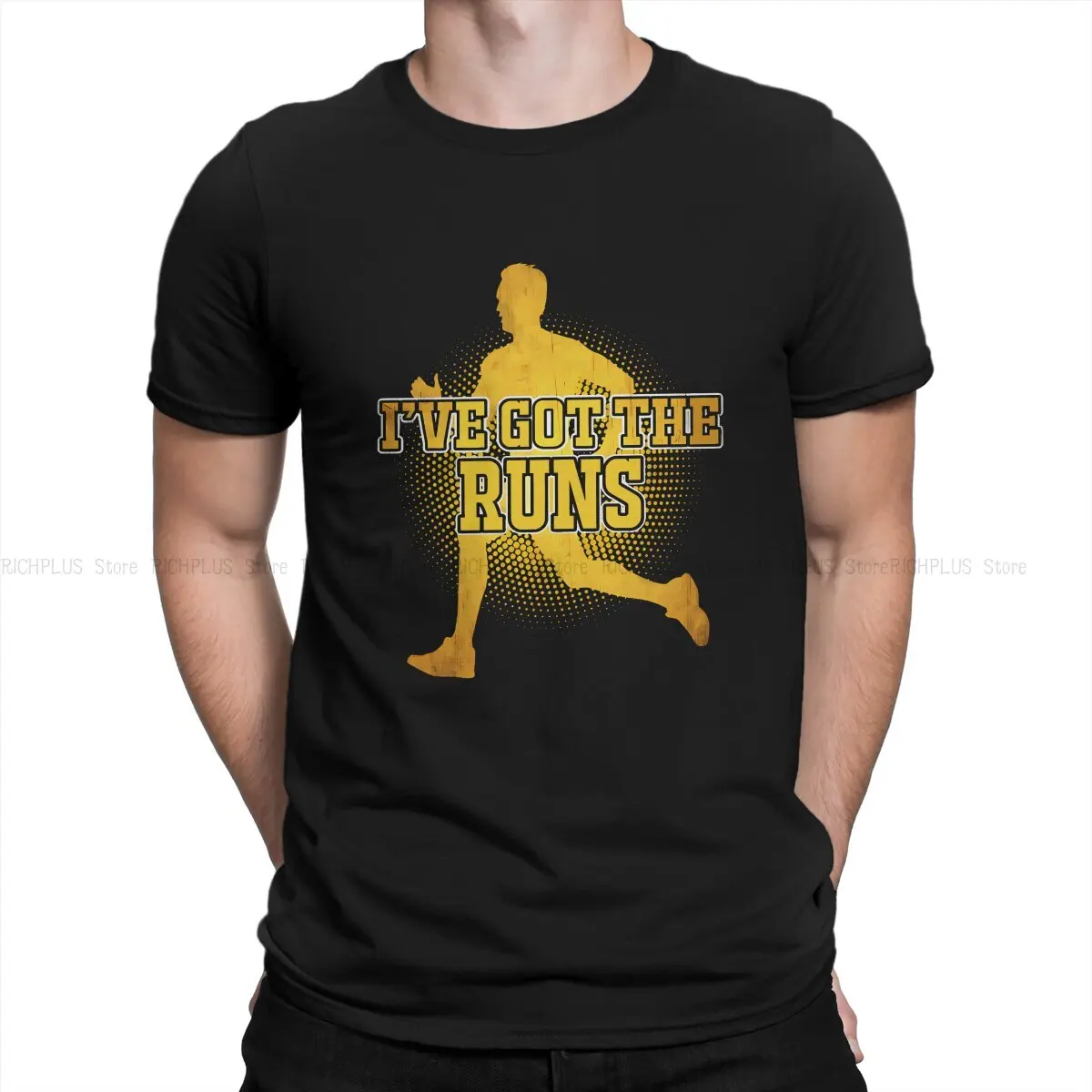 Мужская креативная футболка для бега, фитнеса, спорта, новинка, футболка с круглым вырезом, топы в стиле хип-хоп, подарки на день рождения