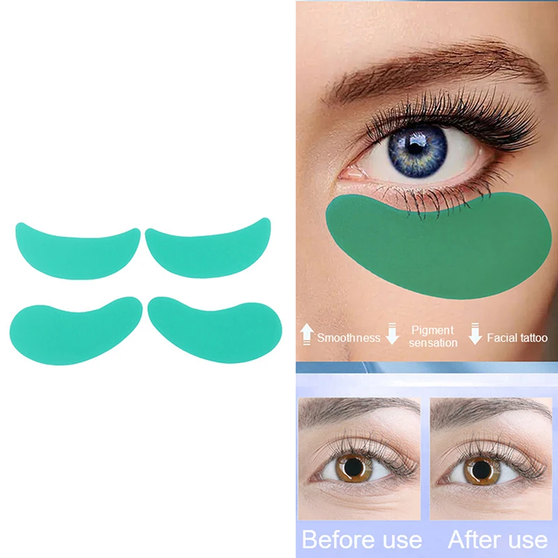 1 пара Многоразовых силиконовых пластырей для удаления морщин Вокруг глаз, Подтягивающие полоски для лица, Антивозрастные накладки для кожи
