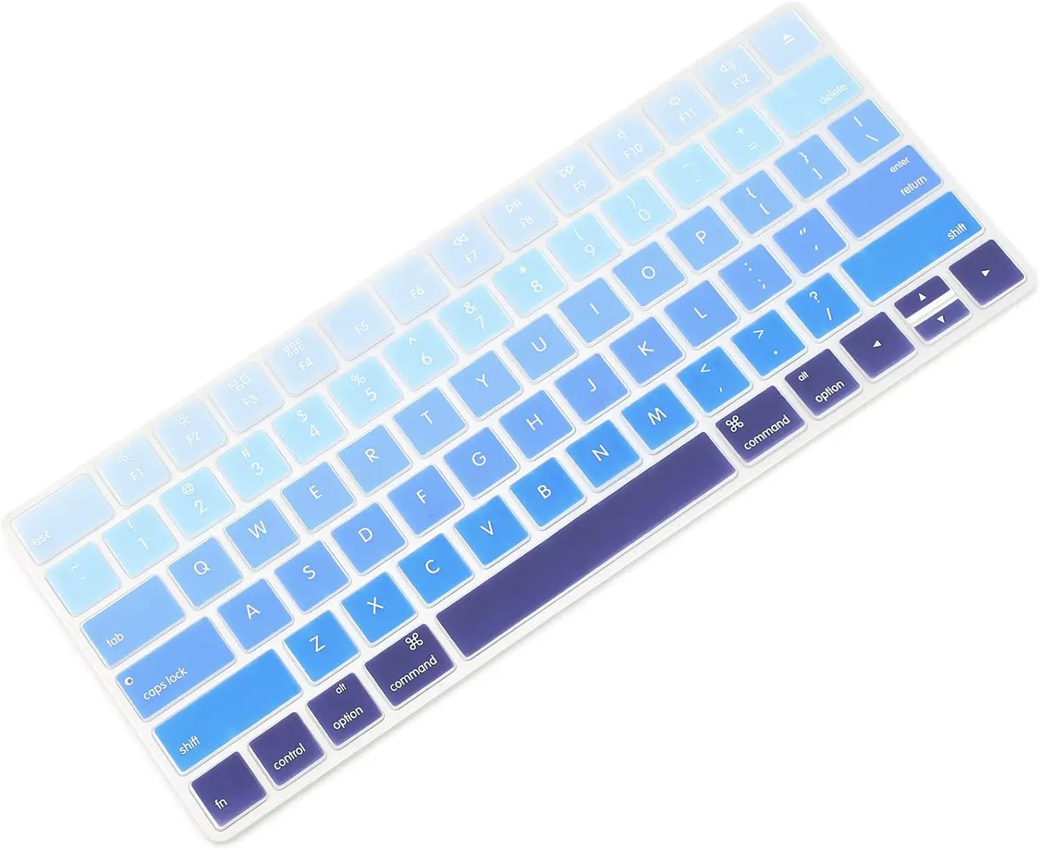 Силиконовая клавиатура Allinside для iMac Magic Keyboard A2449 /A2450, Защитная оболочка для беспроводной клавиатуры iMac 24 