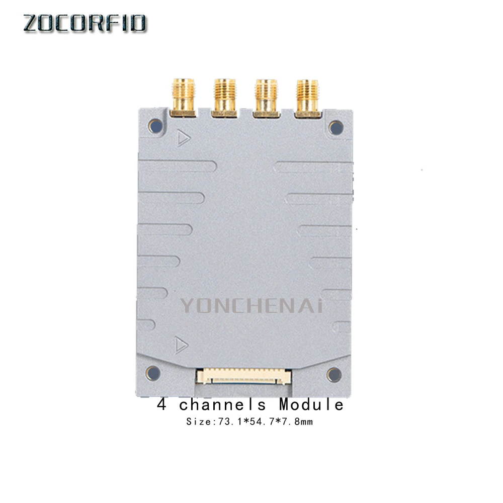 Интернет вещей 860 МГц ~ 960 МГц Модуль считывания сверхвысокочастотного сигнала, несколько каналов портов для управления складом