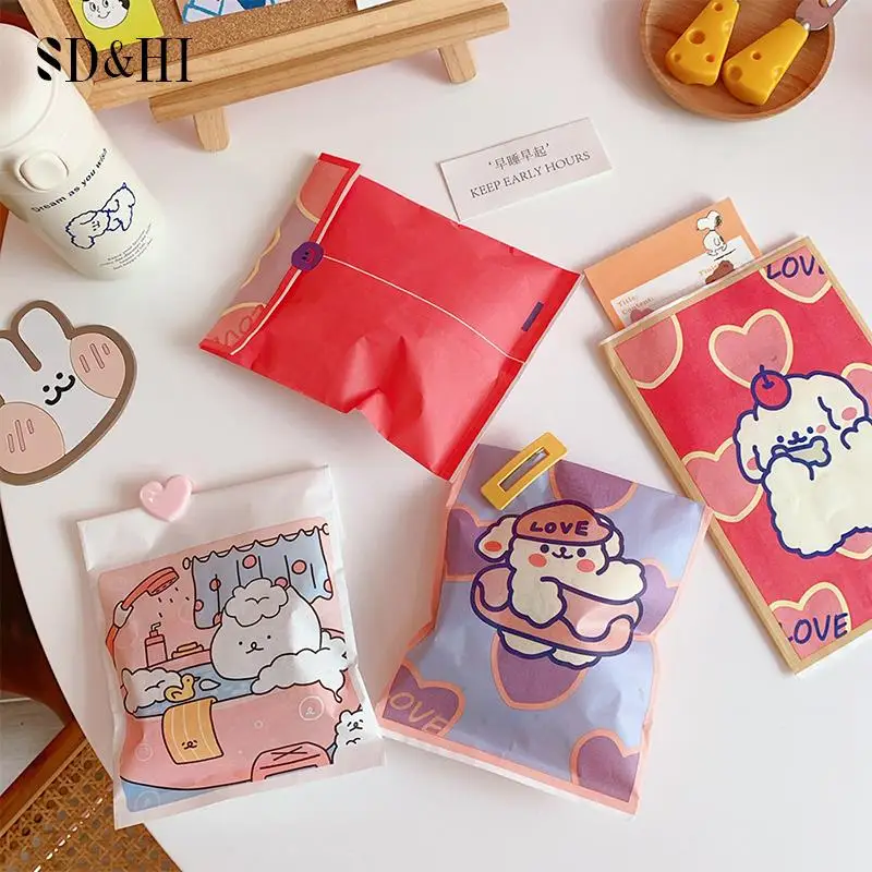 5шт Корейский цветной мультяшный Мармеладный мишка, мини-сумка для свадебных подарков, сумка для хранения, Мультяшный милый Рождественский подарочный пакет для новогодней вечеринки