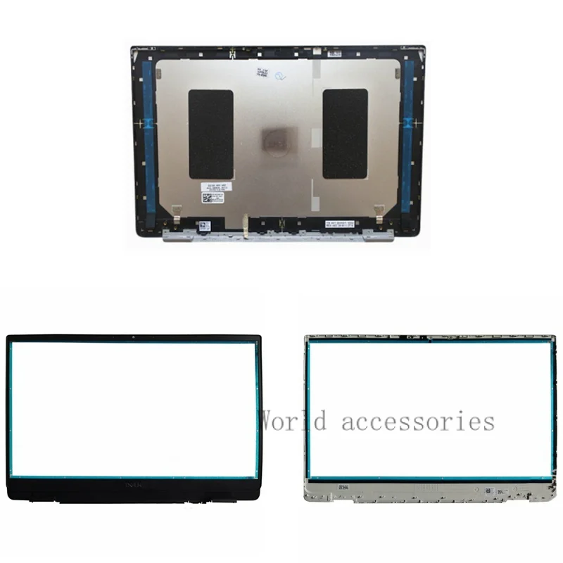 Новинка для Dell Inspiron 5000 5490 5490 5498 Задняя крышка верхнего корпуса ноутбука ЖК-задняя крышка C4VGP/Передняя панель LCD w. 0R0VH6/черный 0X98GC