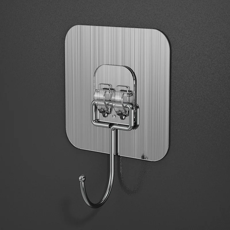 5 Шт. Прозрачных крючков для ванной комнаты, самоклеящийся дверной настенный крючок, вешалка на присоске для кухни, гирлянды, крючок для полотенец