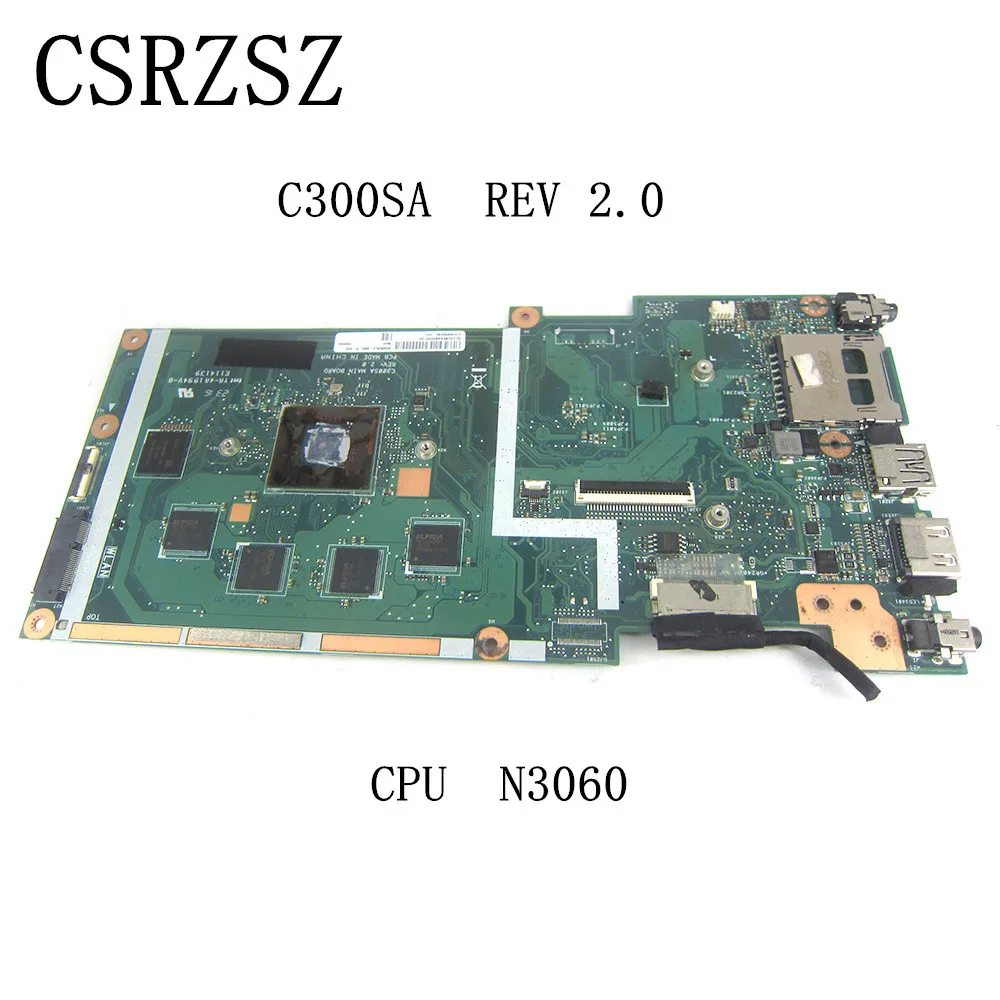 Для материнской платы ноутбука ASUS C300 C300SA версии 2.0 с процессором N3060 Отличная работа