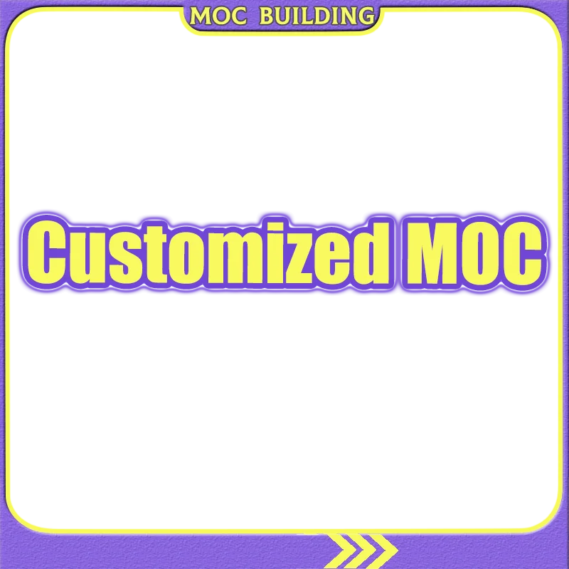 Строительные блоки по индивидуальному заказу MOC Brick Model Toy Gift-1