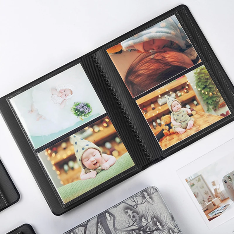 64 Кармана 3-дюймовая папка для фотоальбомов для Instax Mini 11 9 8 7s 90 70 25 Держатель для карт мгновенной печати