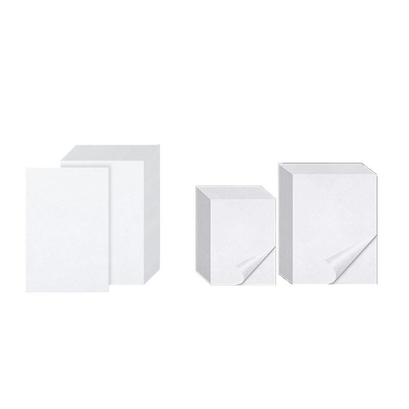 200 Штук разделительной бумаги 16x12 см Двусторонняя разделительная бумага с антипригарным покрытием для раскрашивания бриллиантов, детали для аксессуаров, бумага
