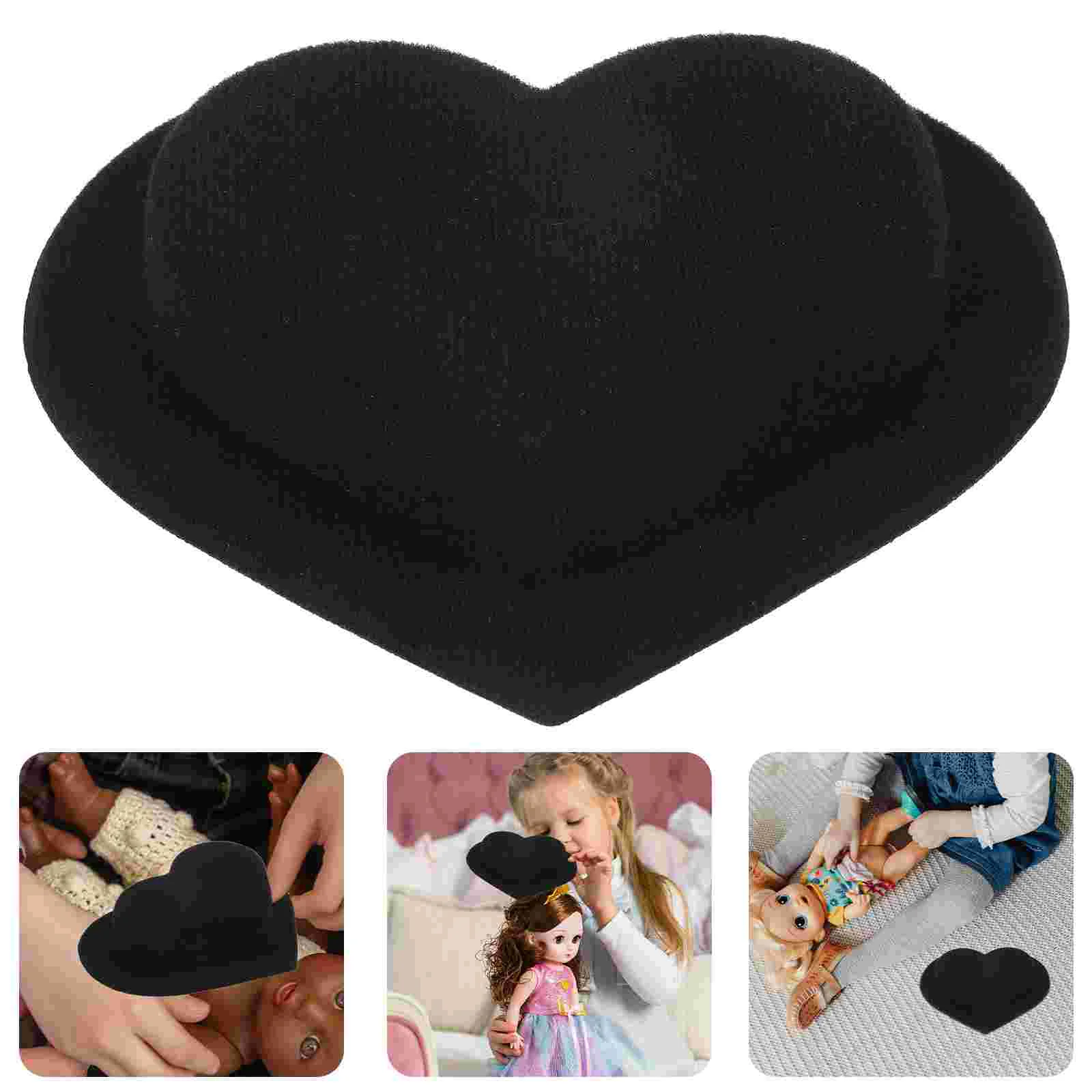 Шляпы в форме сердца, креативные мини-шляпы в стиле Лолиты с широкими полями, реквизит для фотосессии своими руками