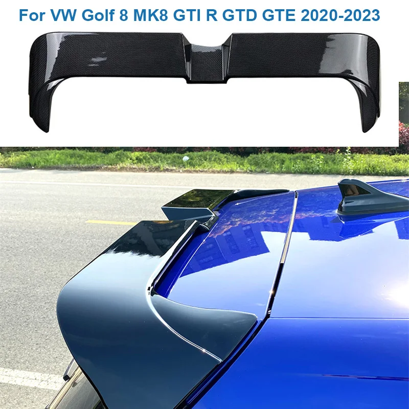 Задний Сплиттер Задней Двери, Выступающие спойлеры Для VW Golf 8 MK8 GTI R GTD GTE Oettinger Style 2020-2023, Спортивный Спойлер На Крыше Багажника, Крыло