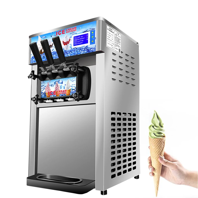Популярная Автоматическая машина для мягкой подачи мороженого, Машина для приготовления мороженого, Оборудование для продажи Сладких рожков, торговый автомат