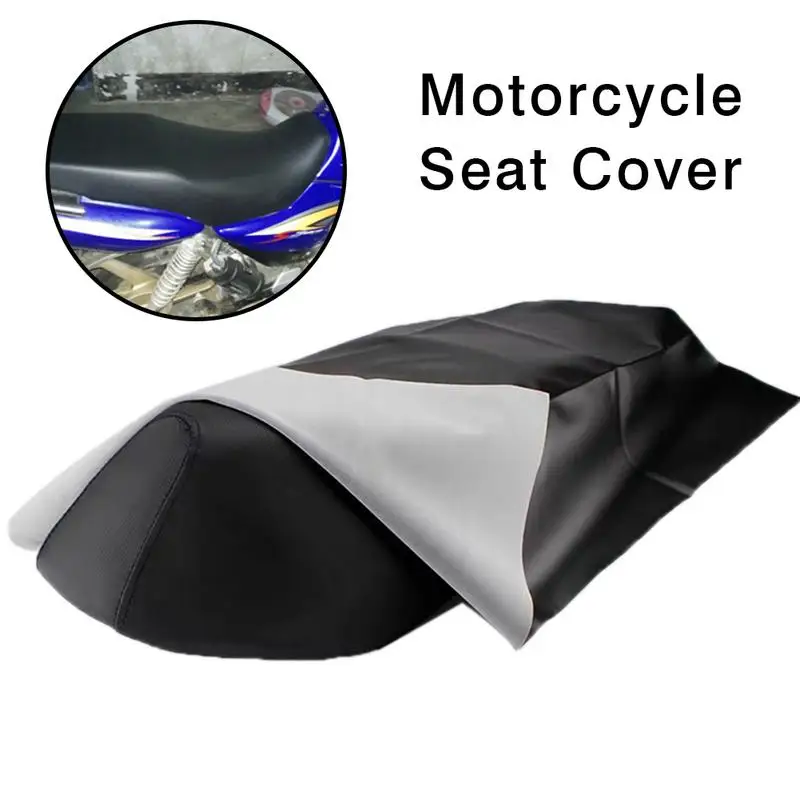 Чехол для сиденья мотоцикла, нескользящий универсальный кожаный протектор сиденья, мягкая эластичная подушка, износостойкий водонепроницаемый чехол для сиденья велосипеда